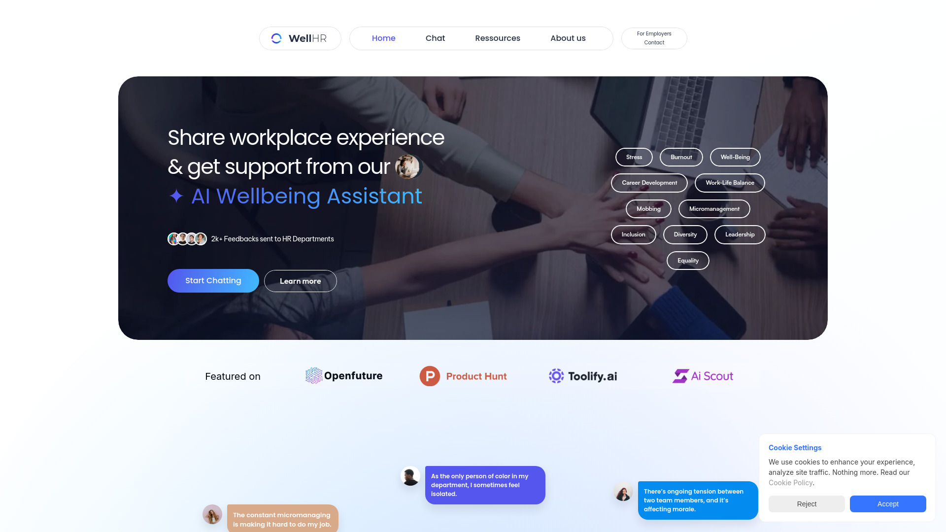 WellHR.org screenshot