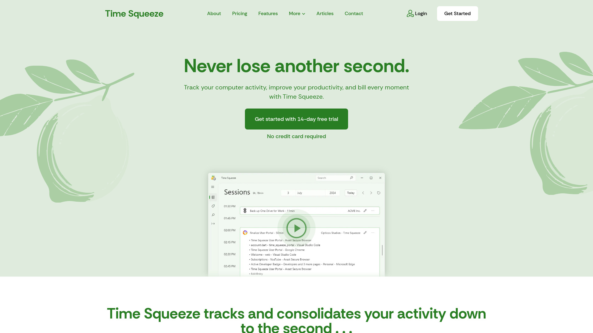 Time Squeeze screenshot