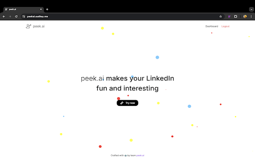 Peek.ai screenshot