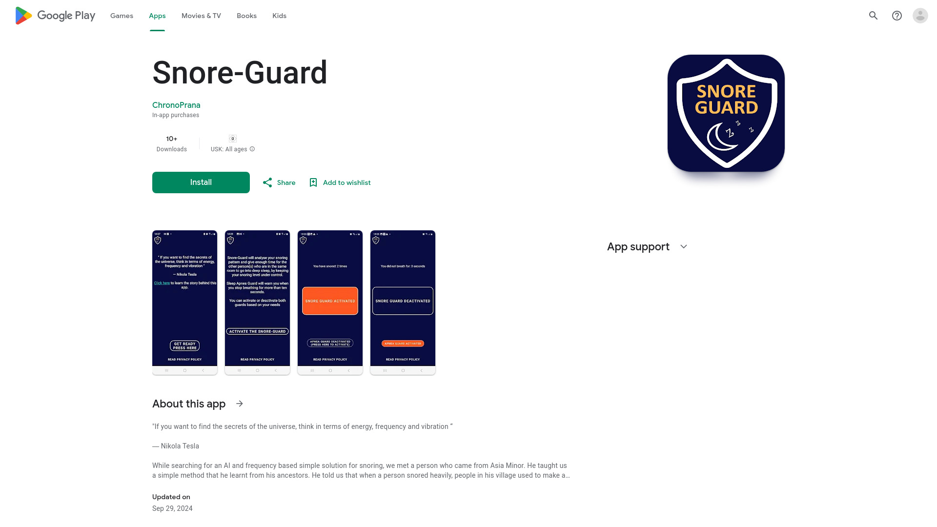Snore-Guard screenshot