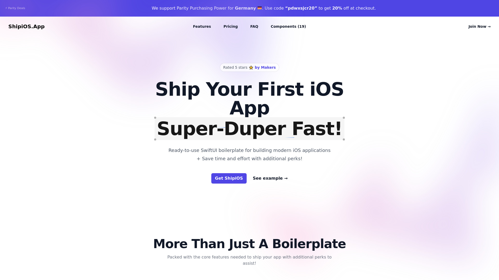 ShipiOS.App screenshot