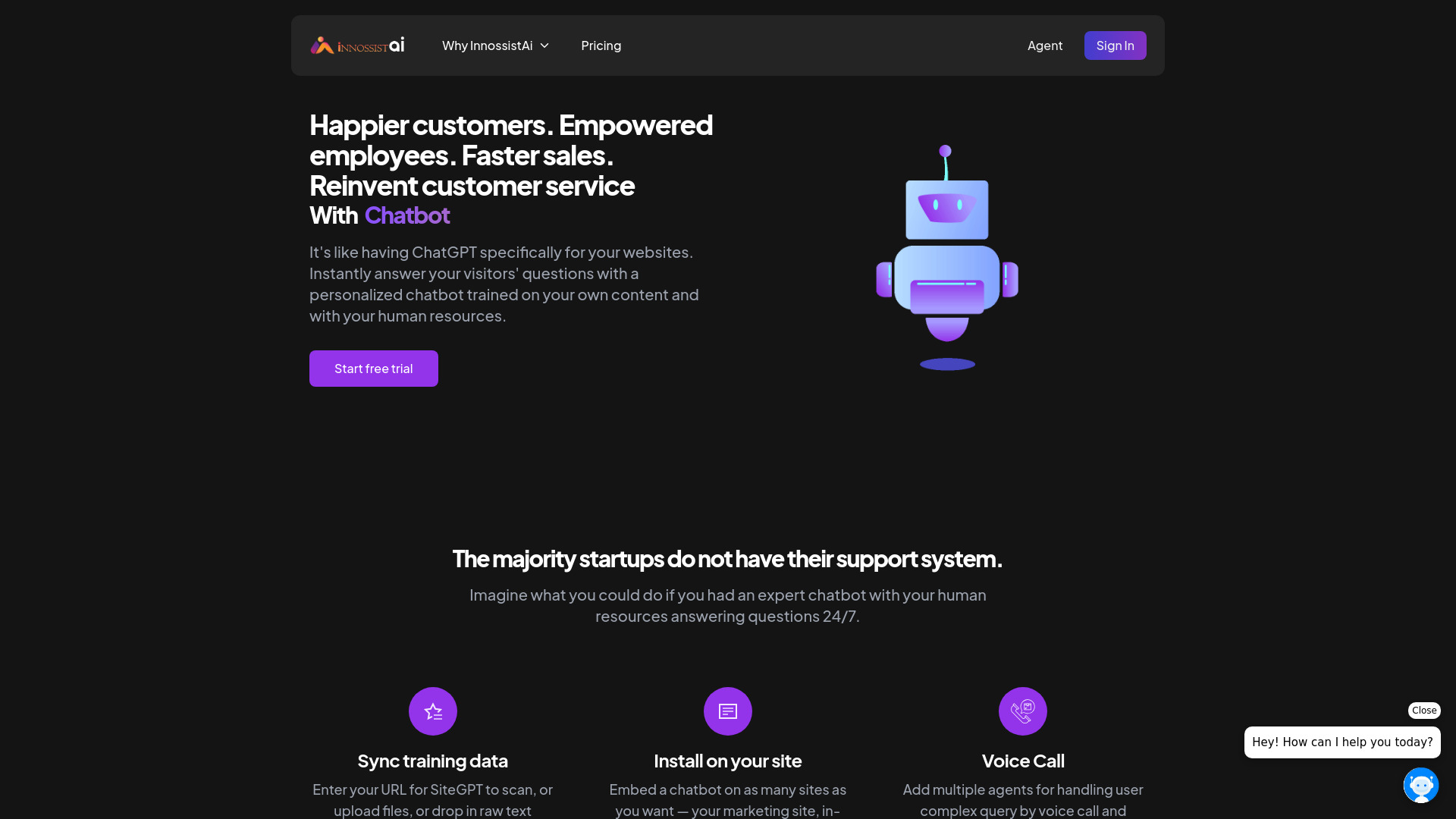 InnossistAI screenshot