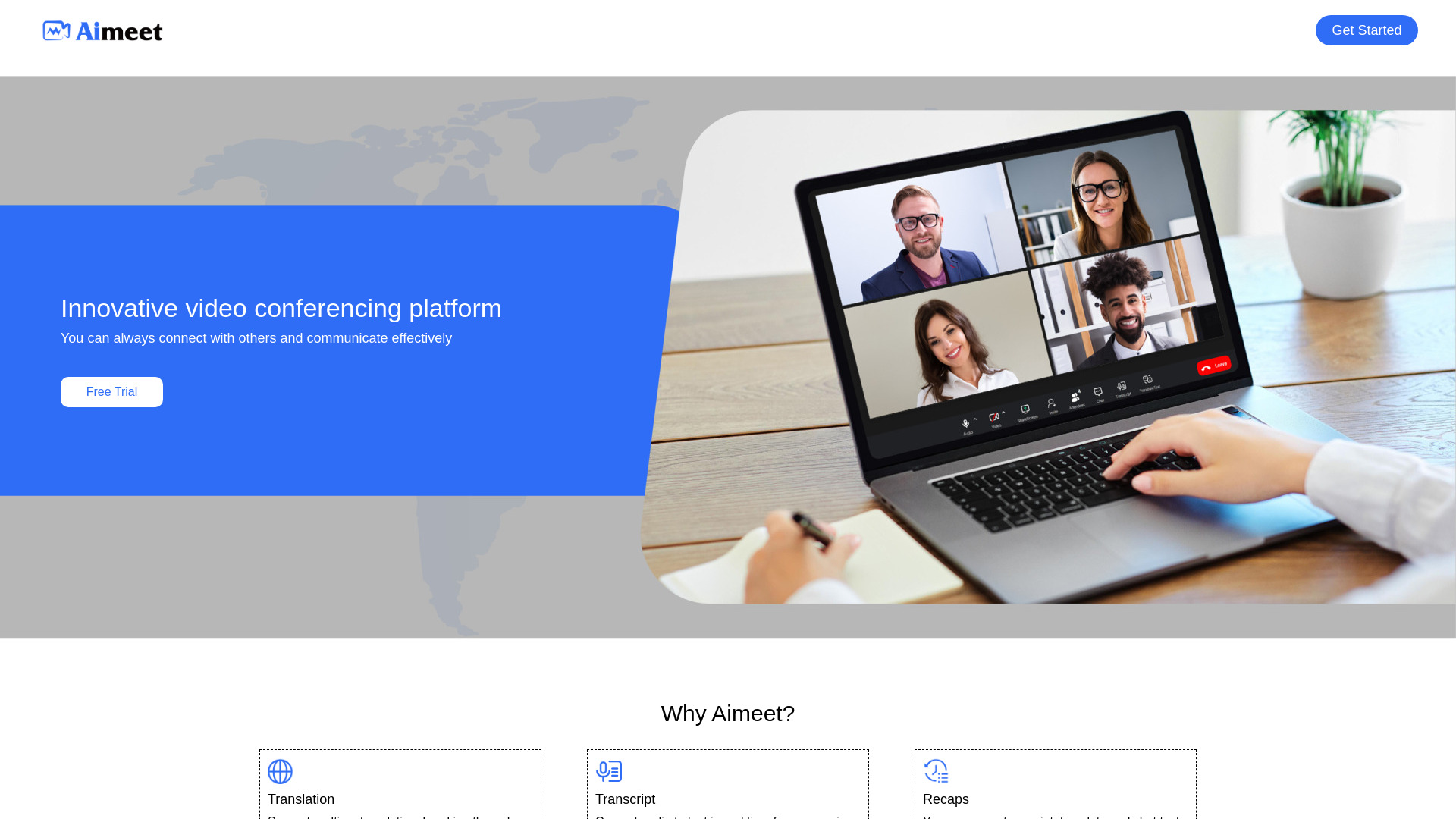 Aimeet screenshot