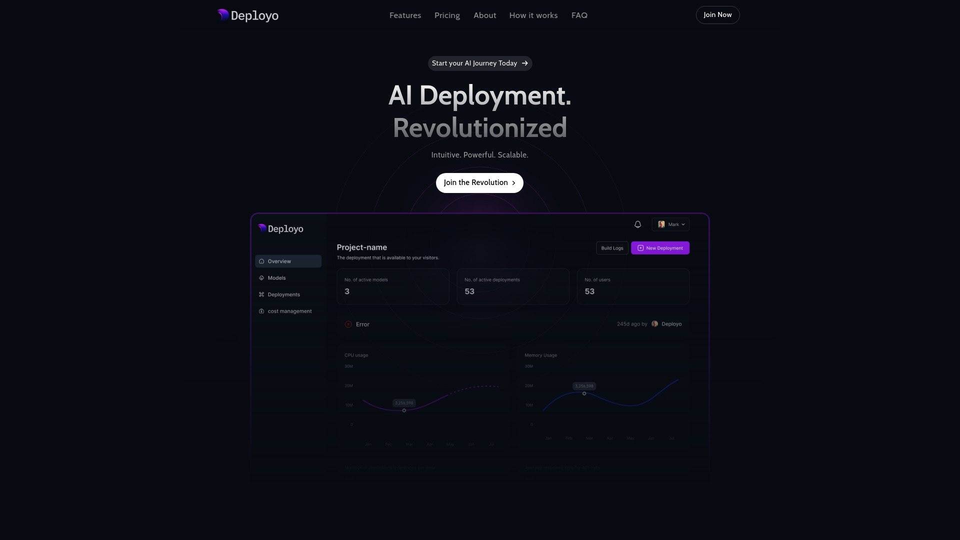 Deployo screenshot