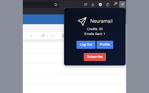 Neuramail screenshot