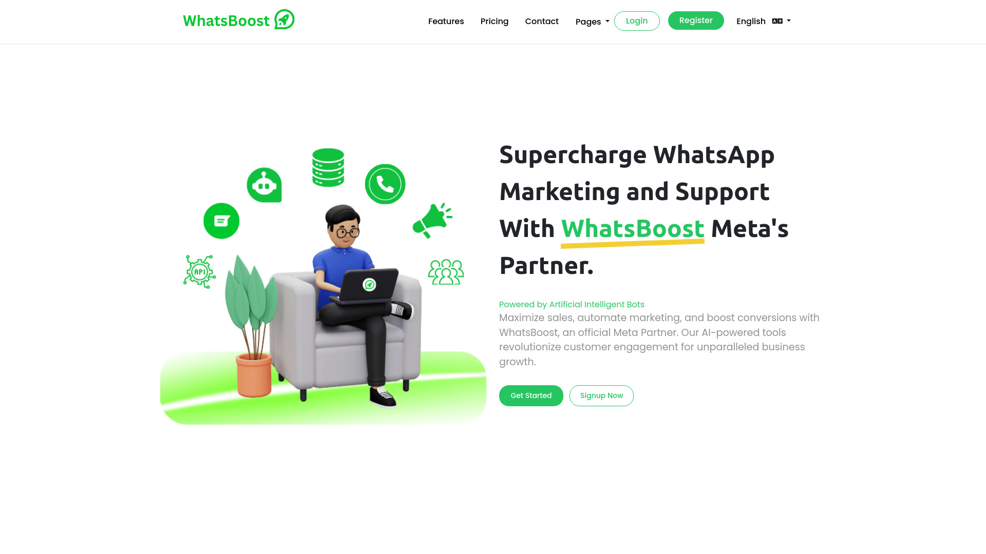 WhatsBoost screenshot