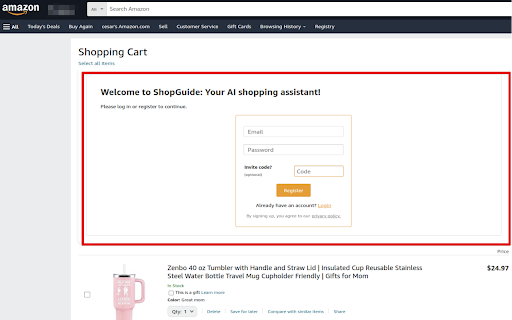 ShopGuide screenshot
