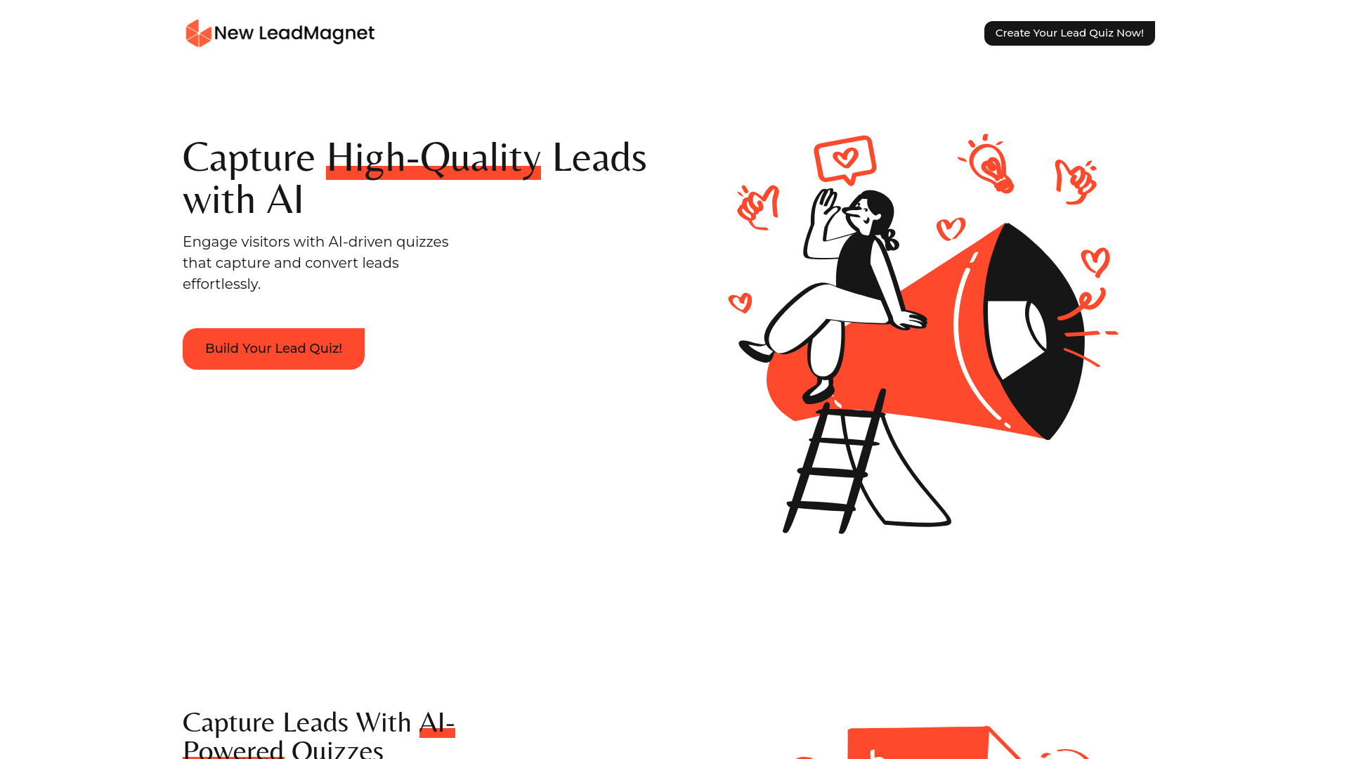 NewLeadMagnet.com screenshot