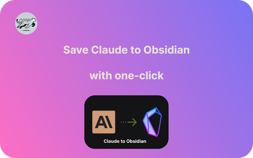 Claude to Obsidian screenshot