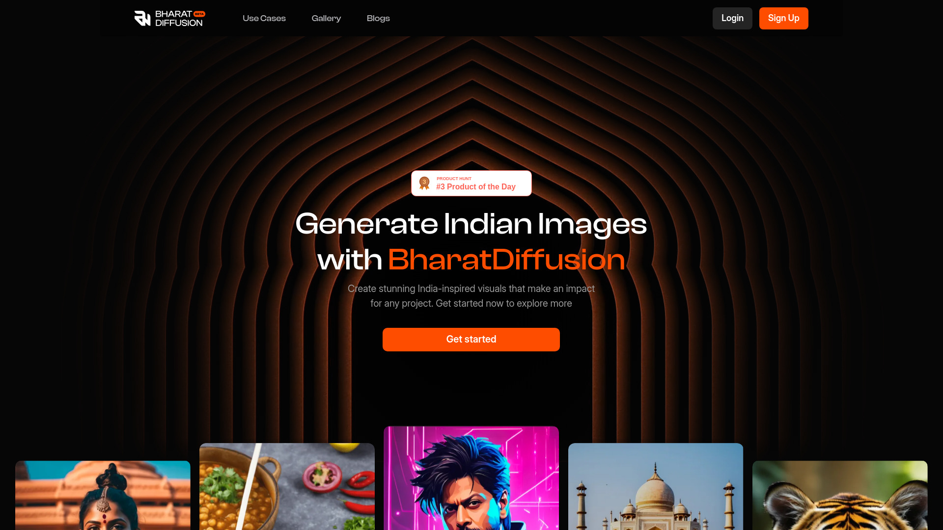BharatDiffusion.ai screenshot