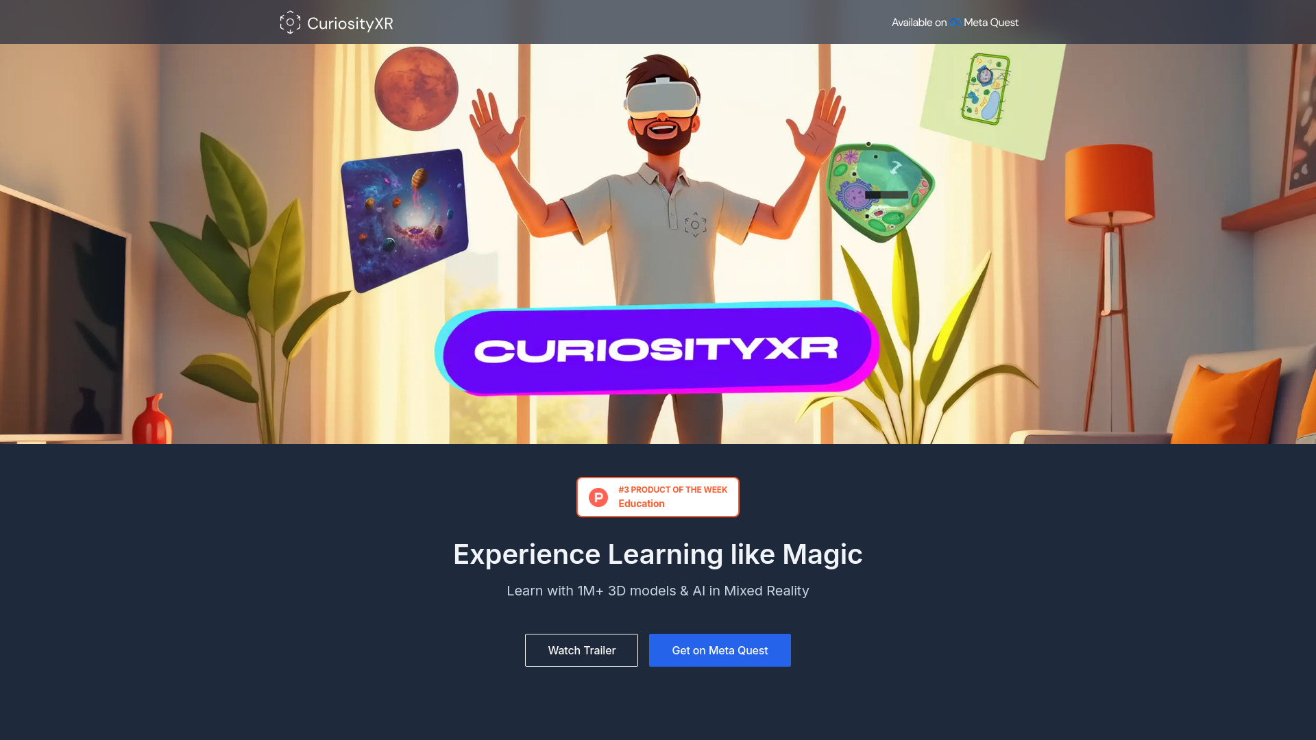 CuriosityXR screenshot