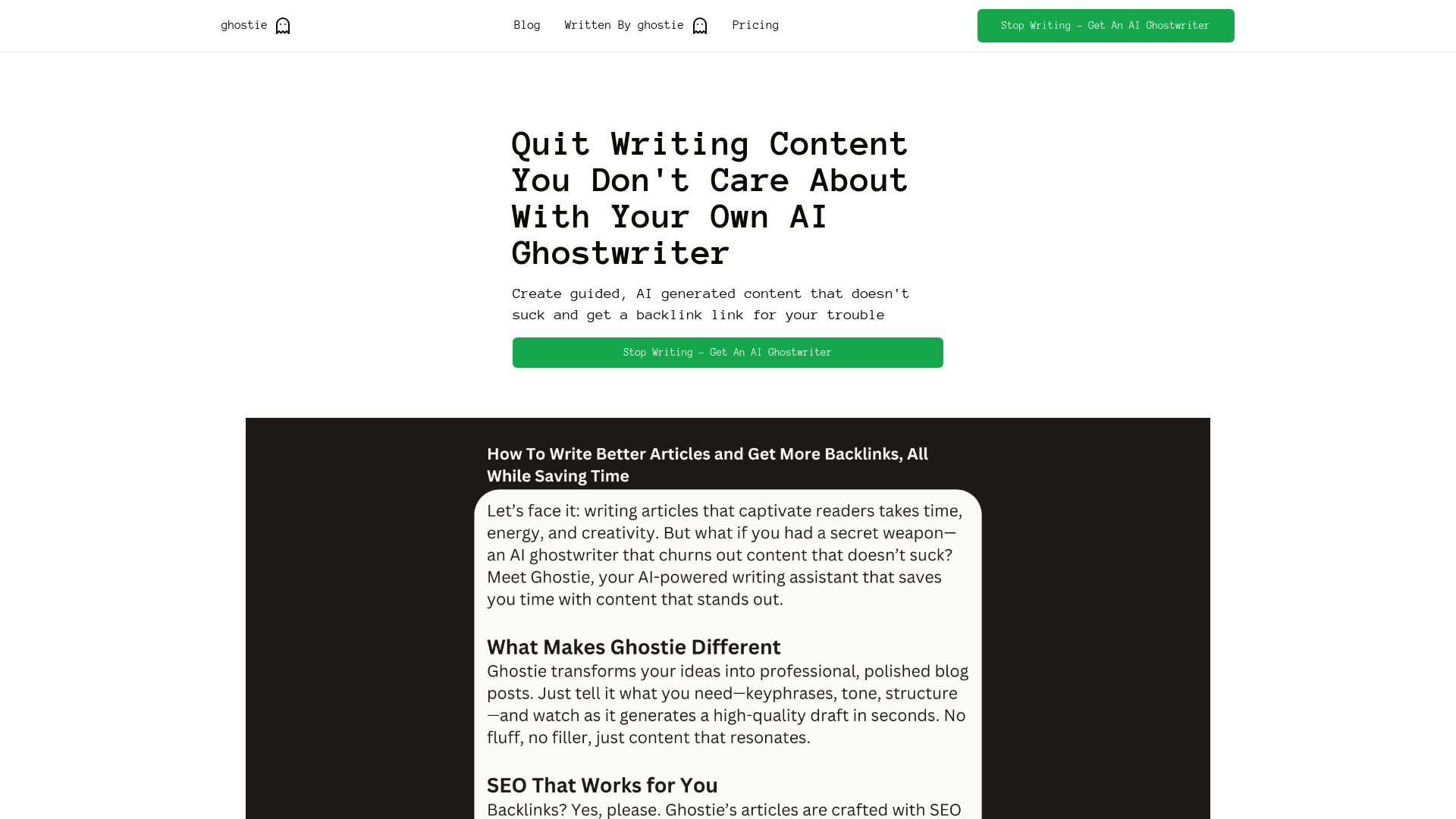 Ghostie screenshot