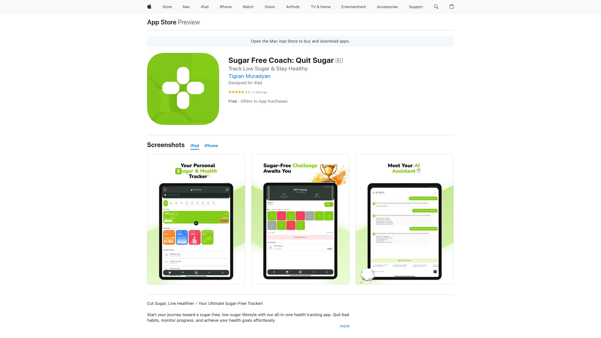 QuitSugar: Track & Cut Sugar screenshot