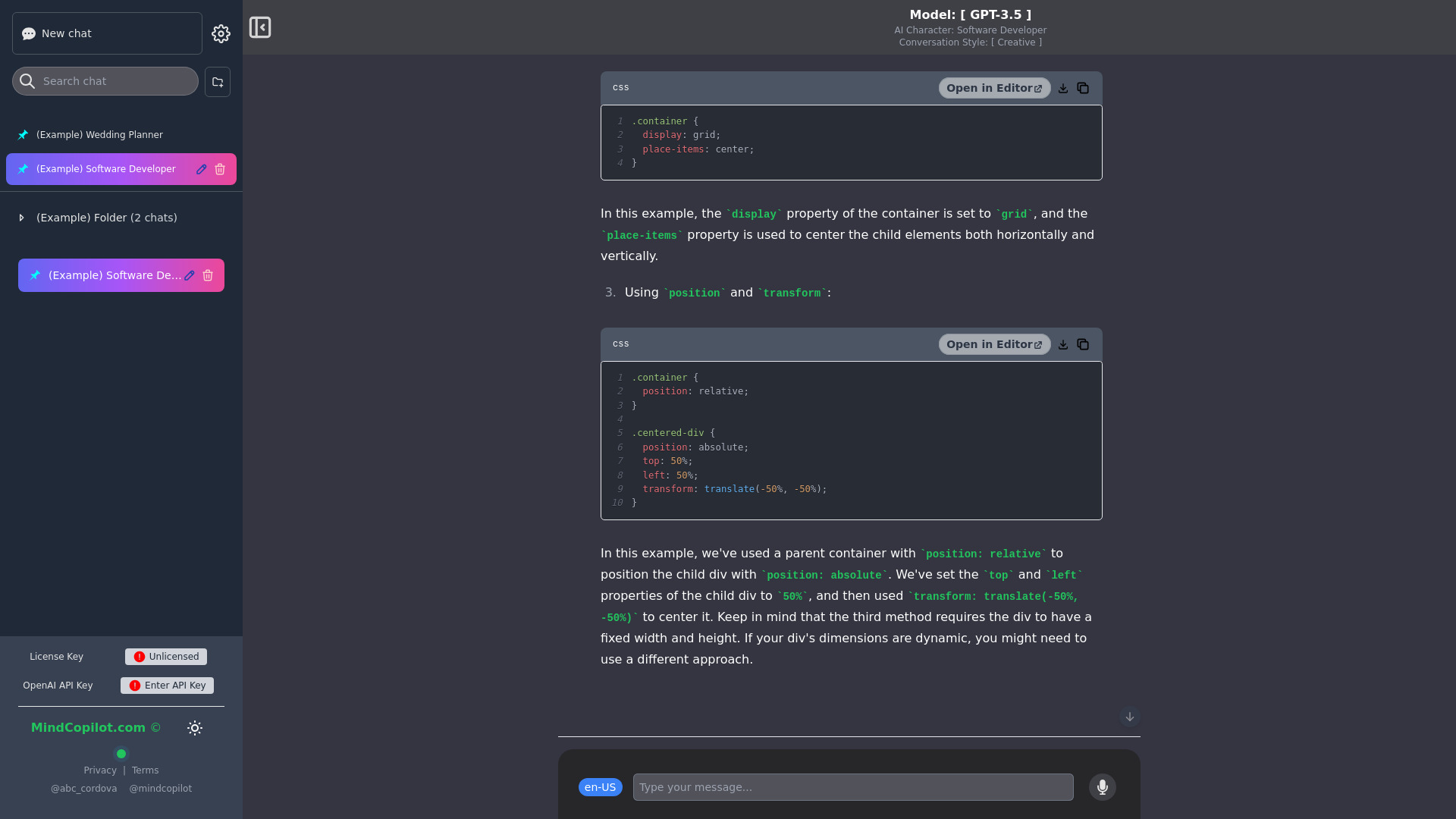 MindCopilot screenshot