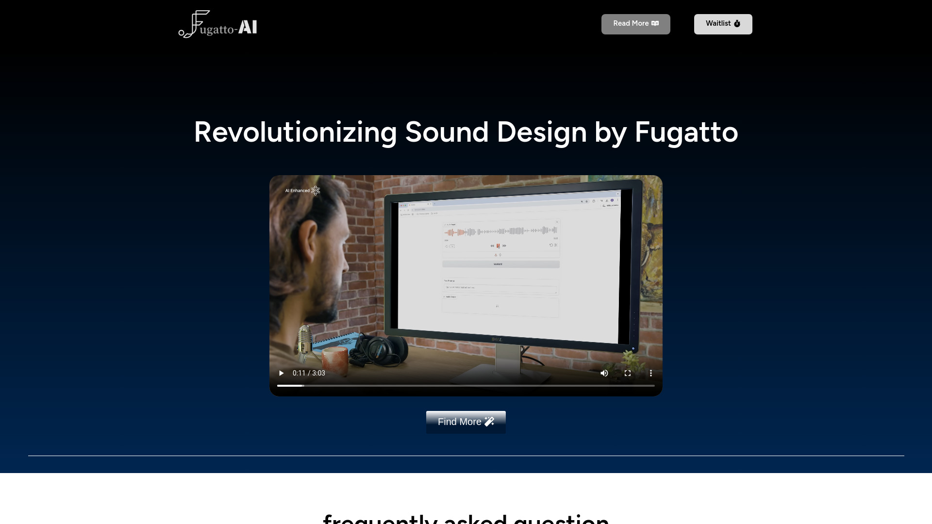 Fugatto AI screenshot