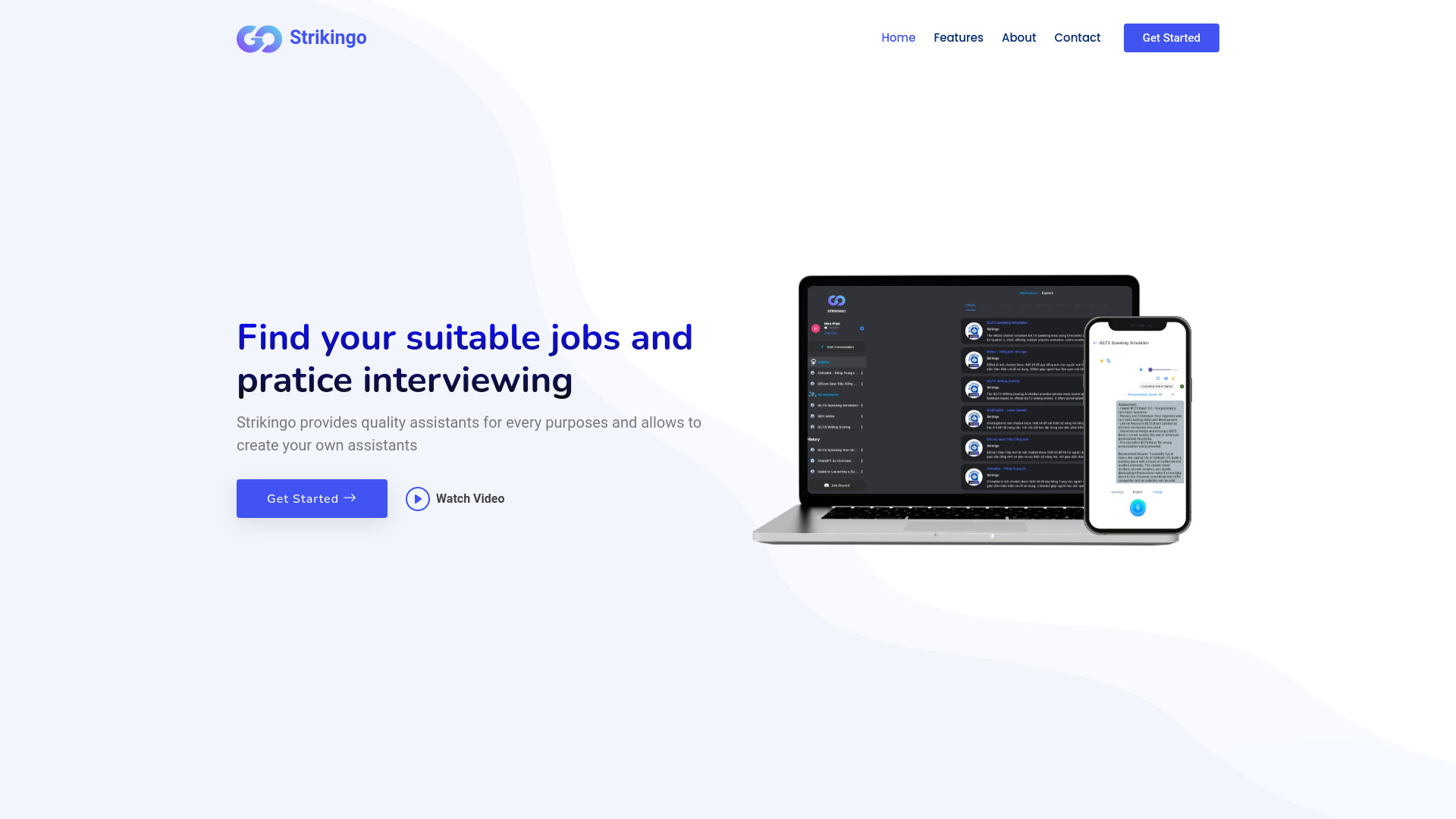 Strikingo screenshot