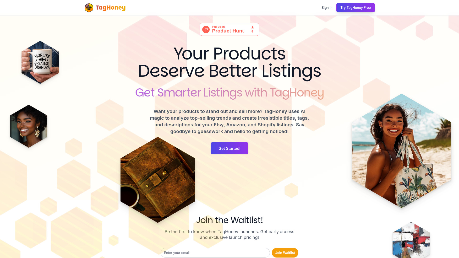 TagHoney screenshot
