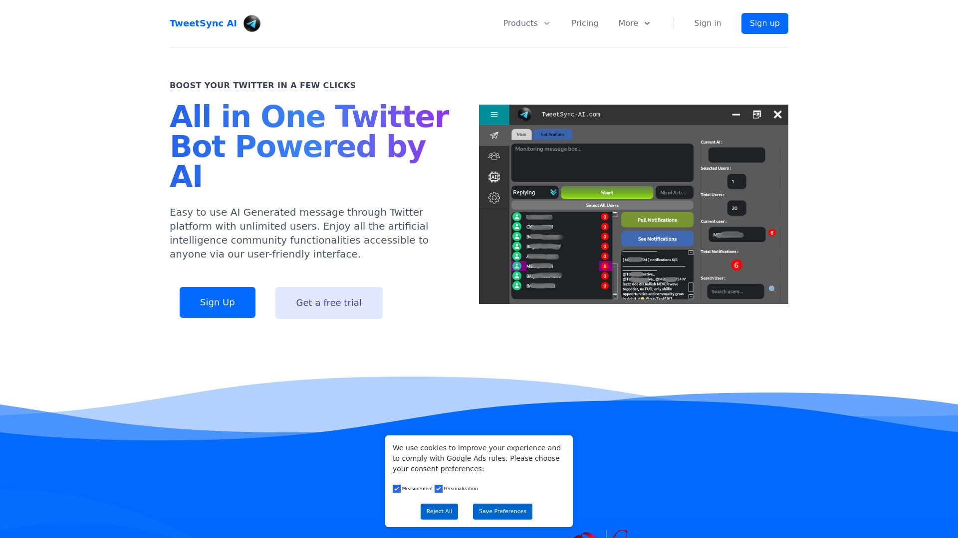 TweetSync AI screenshot