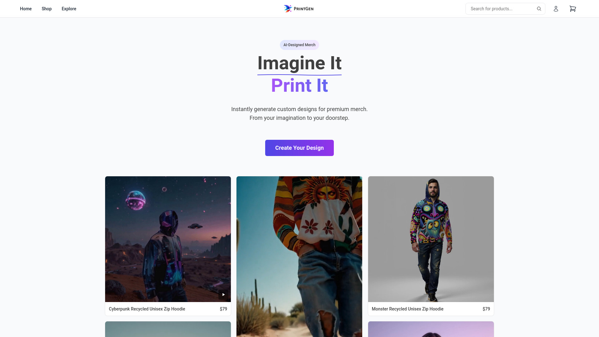 PrintGen screenshot