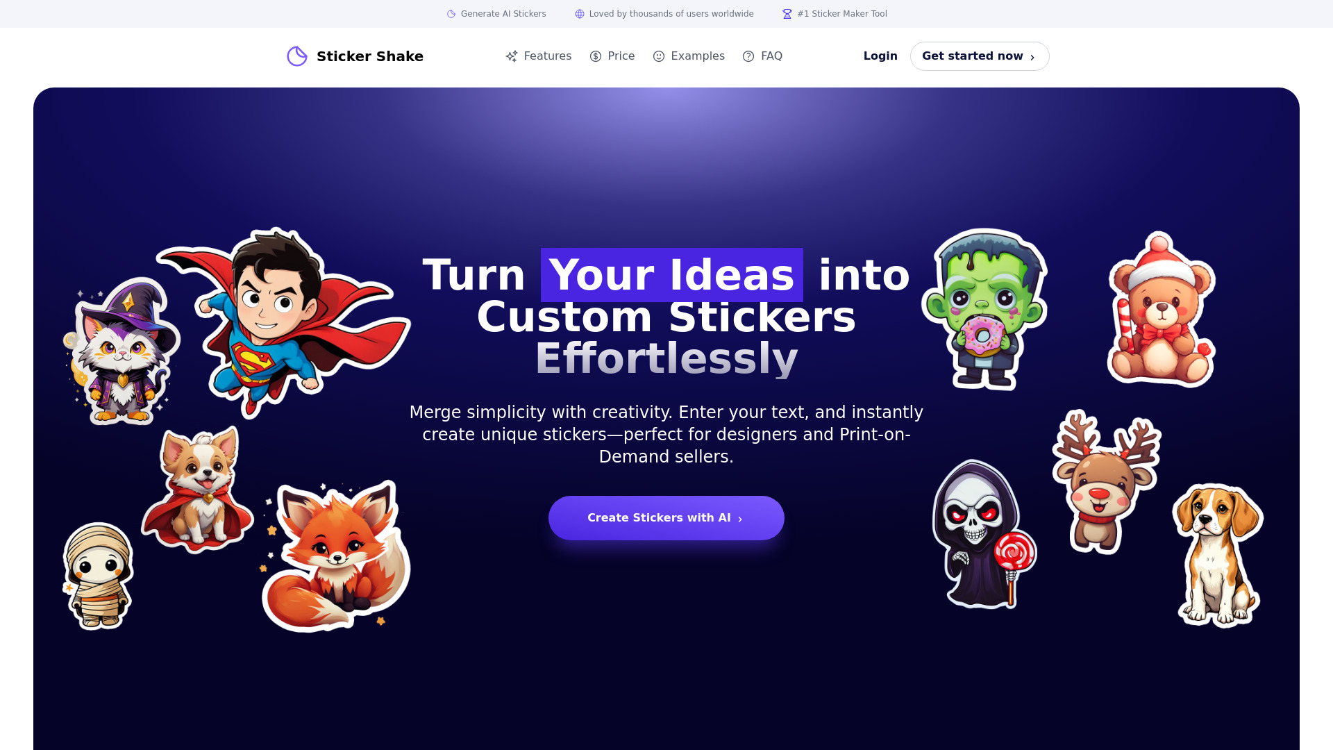 Sticker Shake screenshot