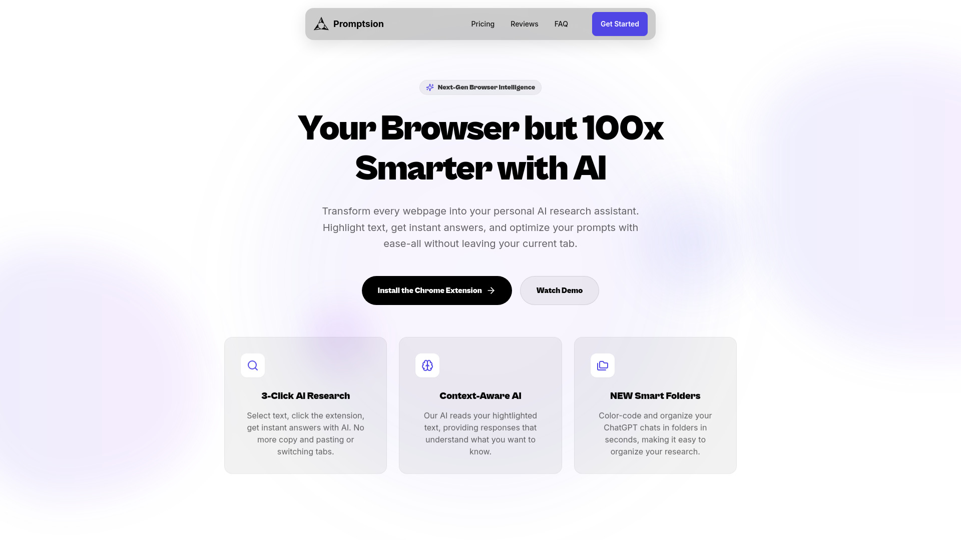 Promptsion screenshot