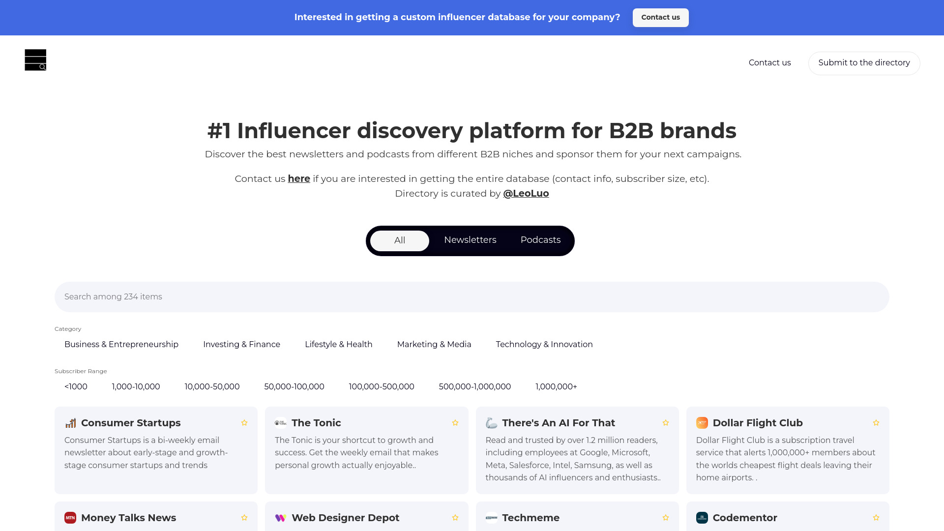 Unicorn Platform screenshot