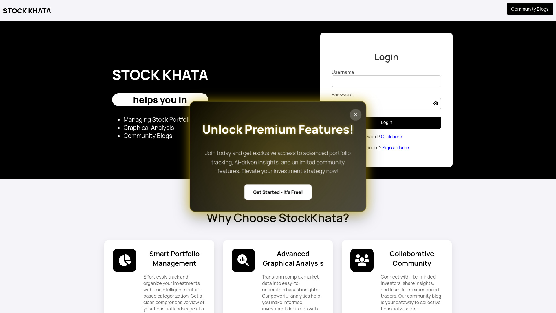 StockKhata screenshot