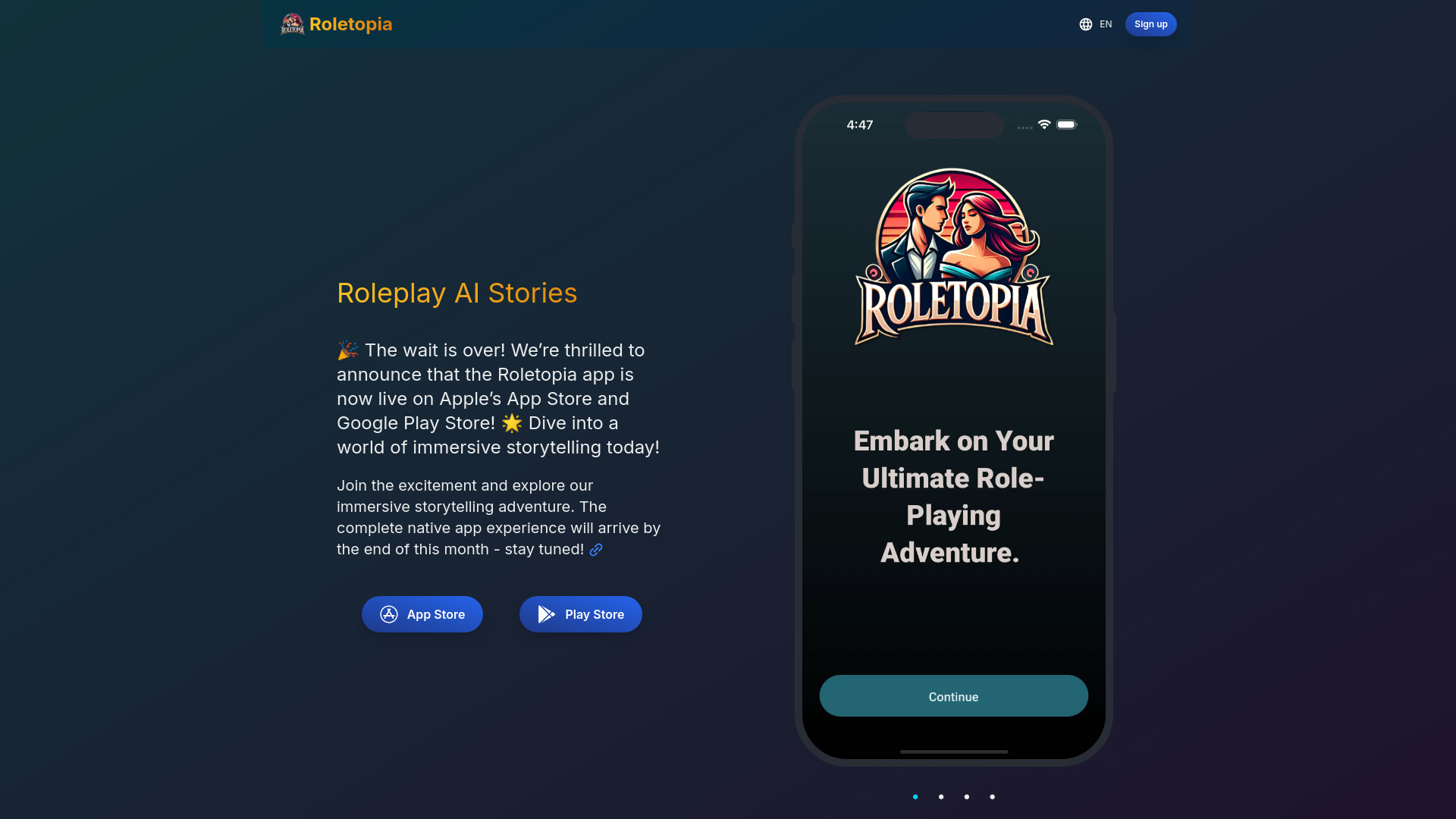 Roletopia screenshot