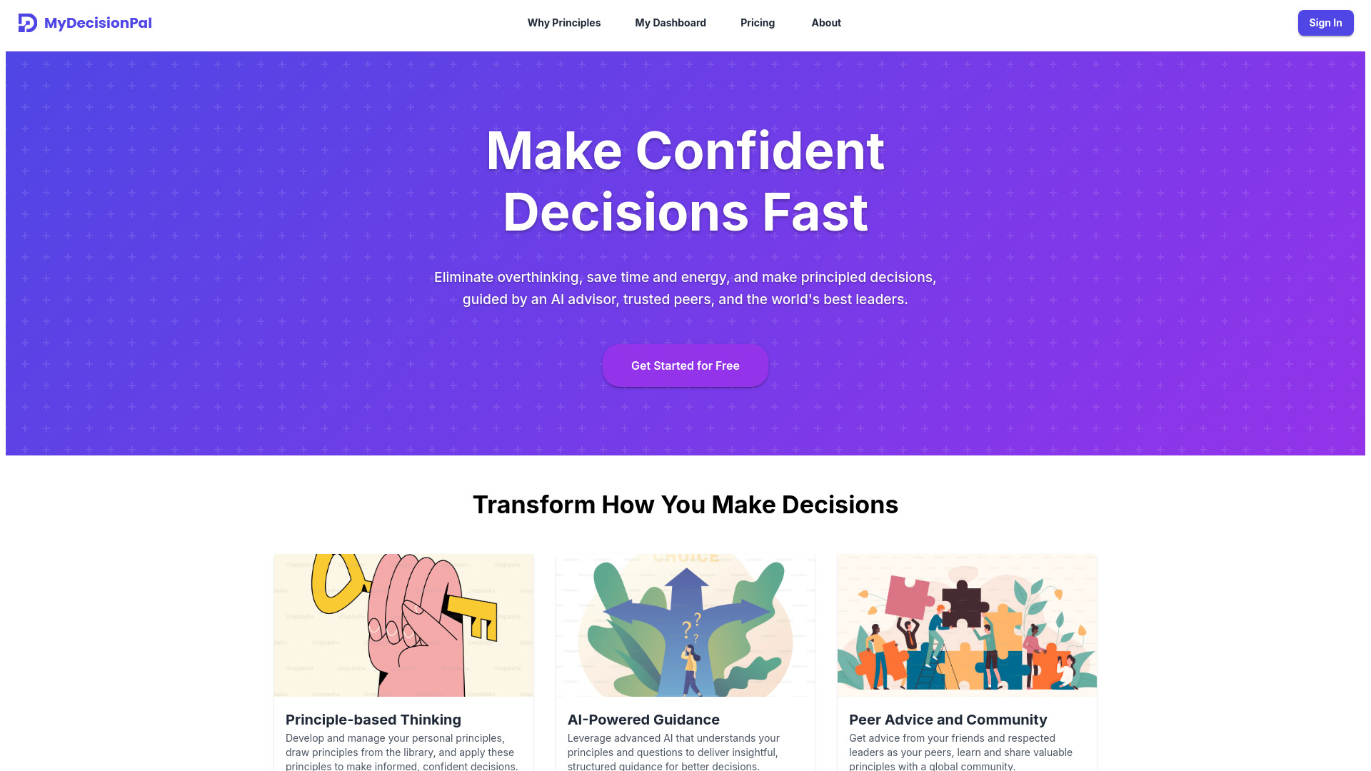 MyDecisionPal screenshot