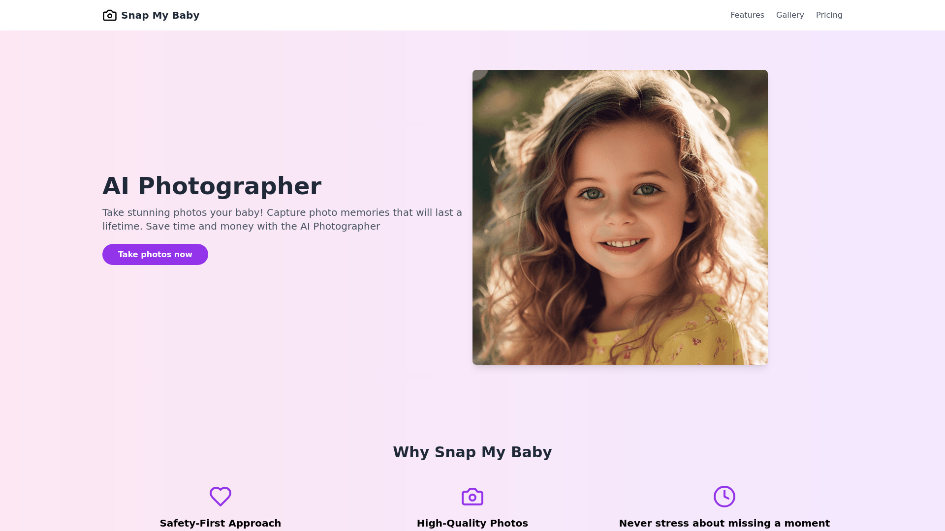 SnapMyBaby screenshot