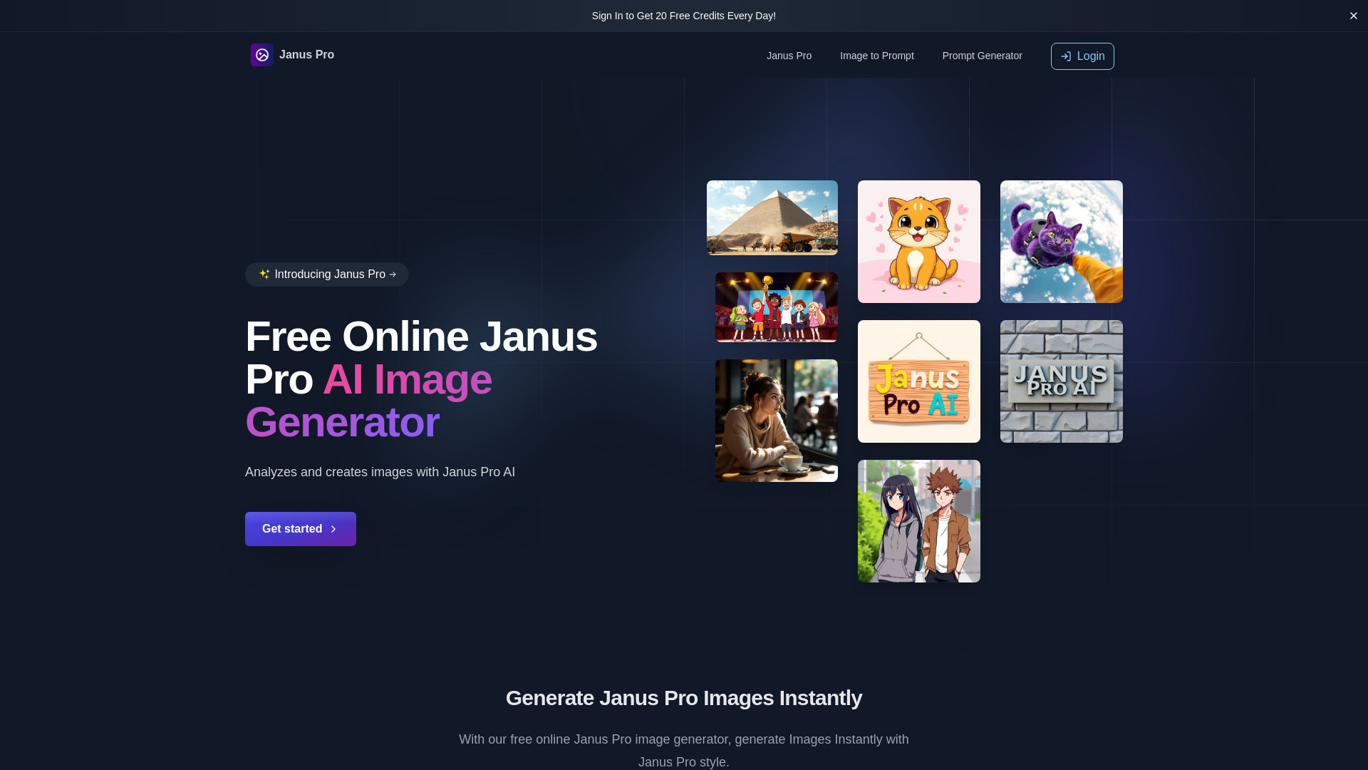 Janus Pro screenshot