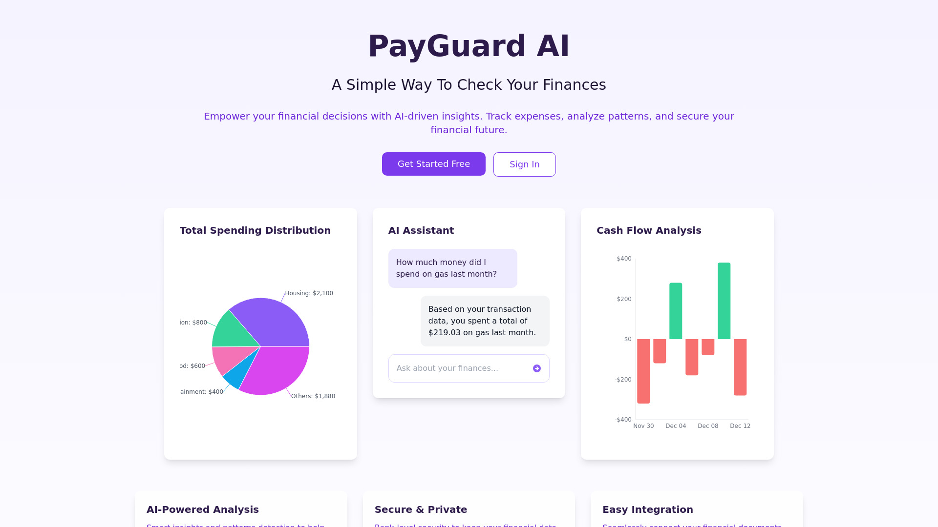 PayGuard AI screenshot