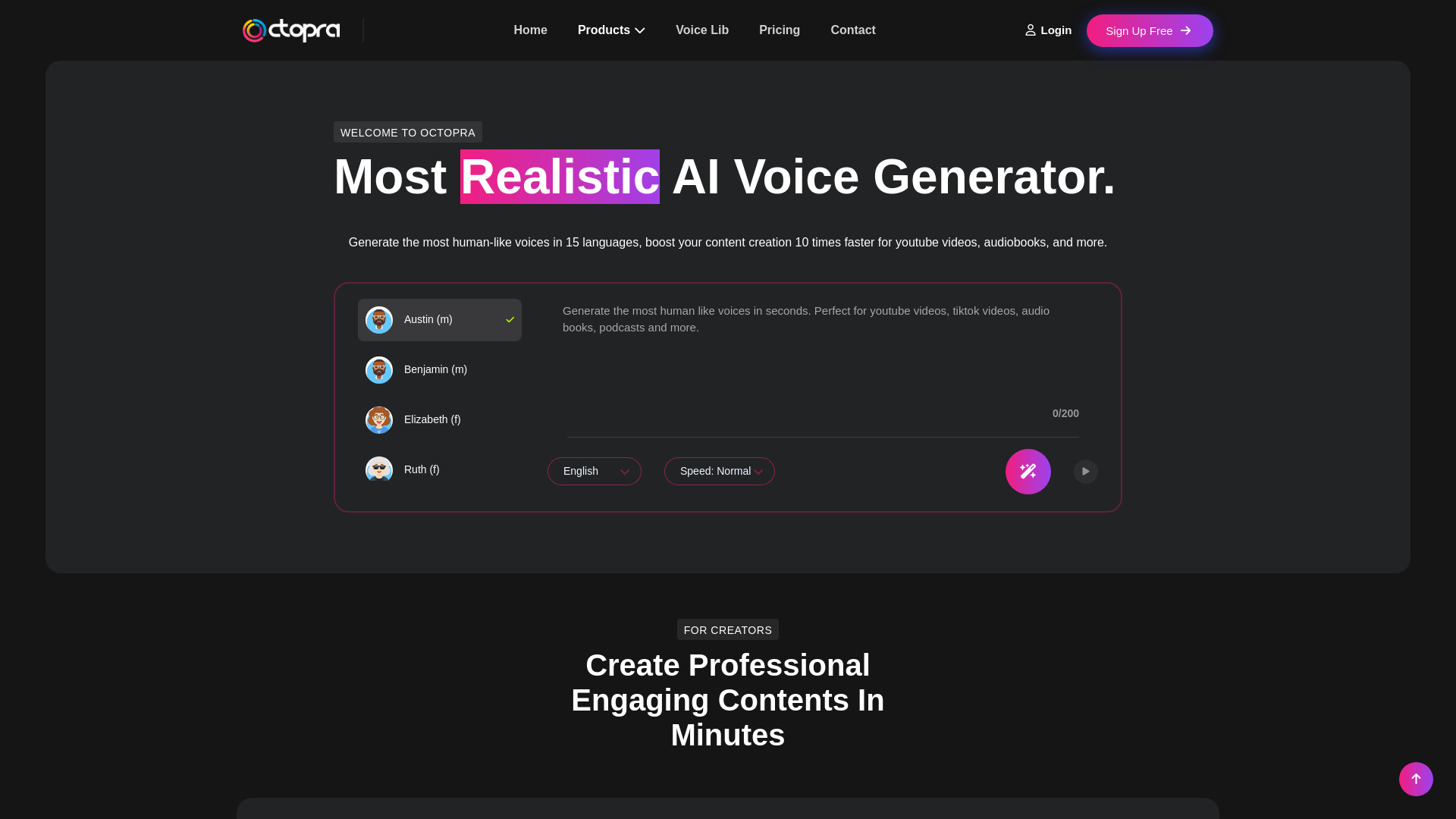 Octopra screenshot
