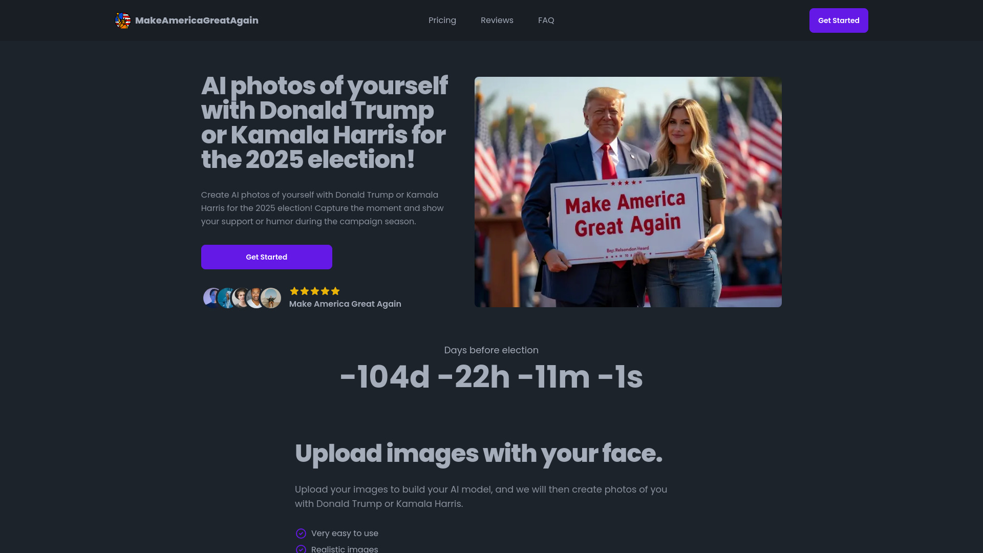 MakeAmericaGreatAgain screenshot