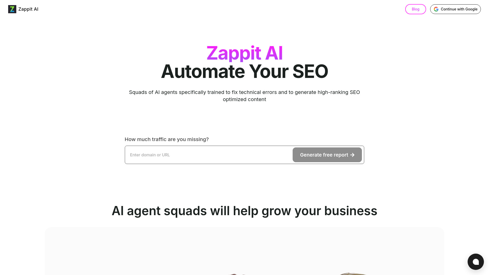Zappit screenshot
