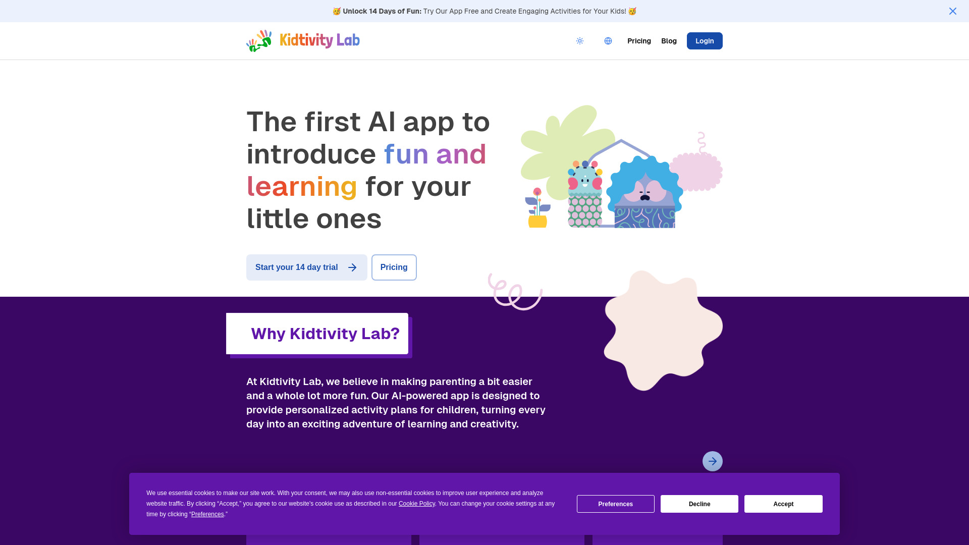 Kidtivity Lab screenshot