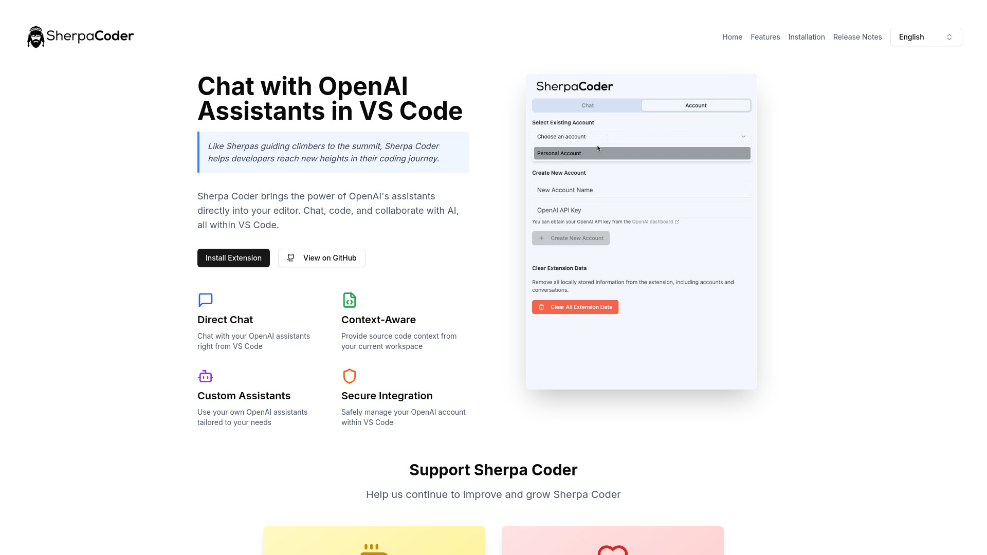 Sherpa Coder screenshot