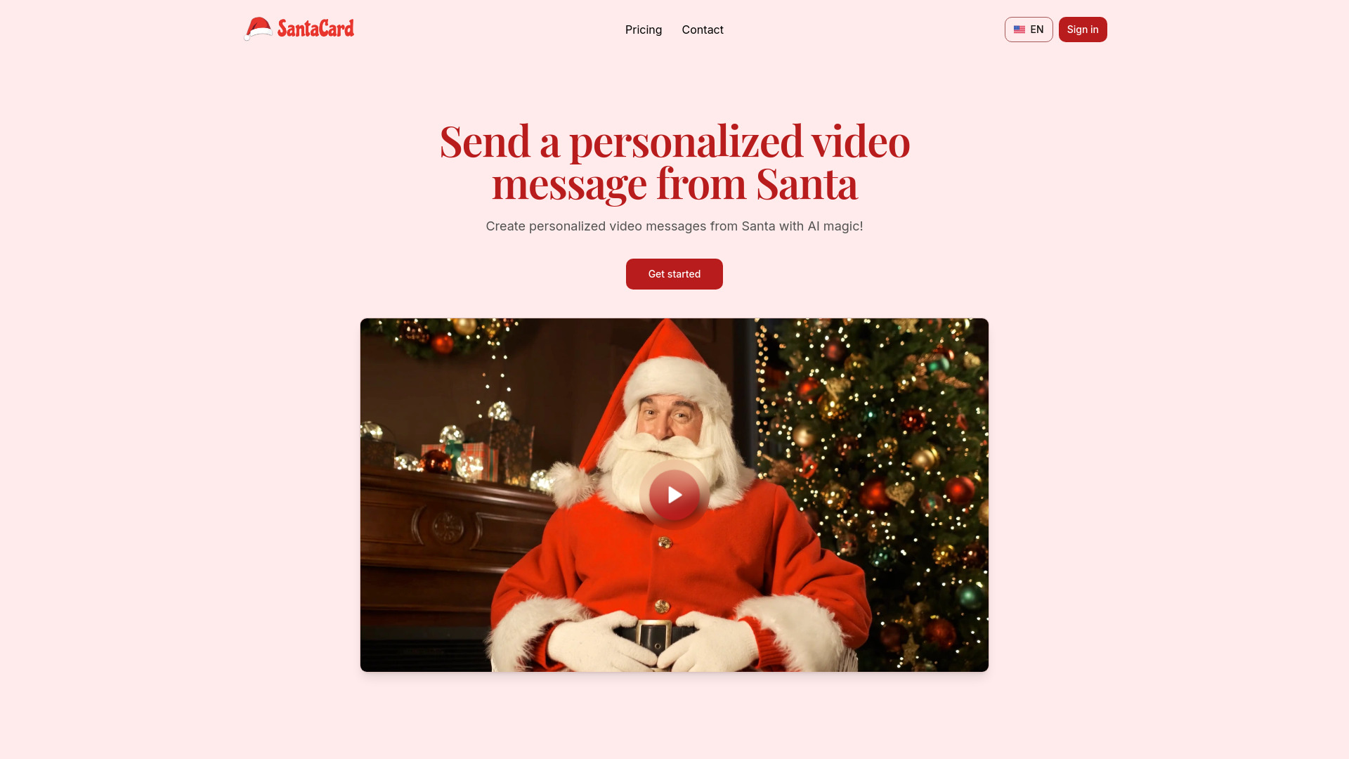SantaCard screenshot
