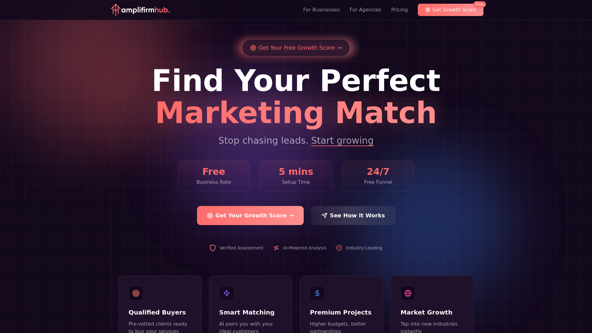 Amplifirm Hub screenshot