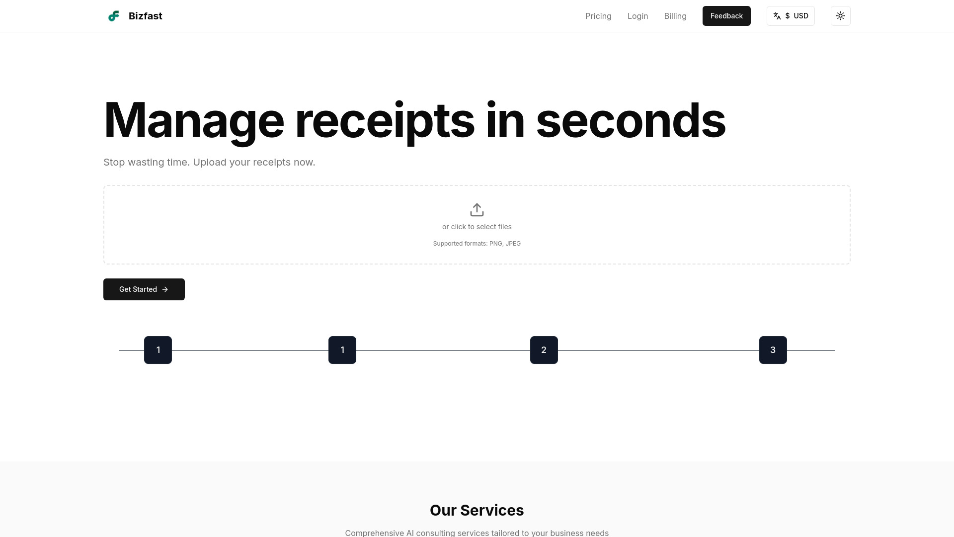 Bizfast screenshot