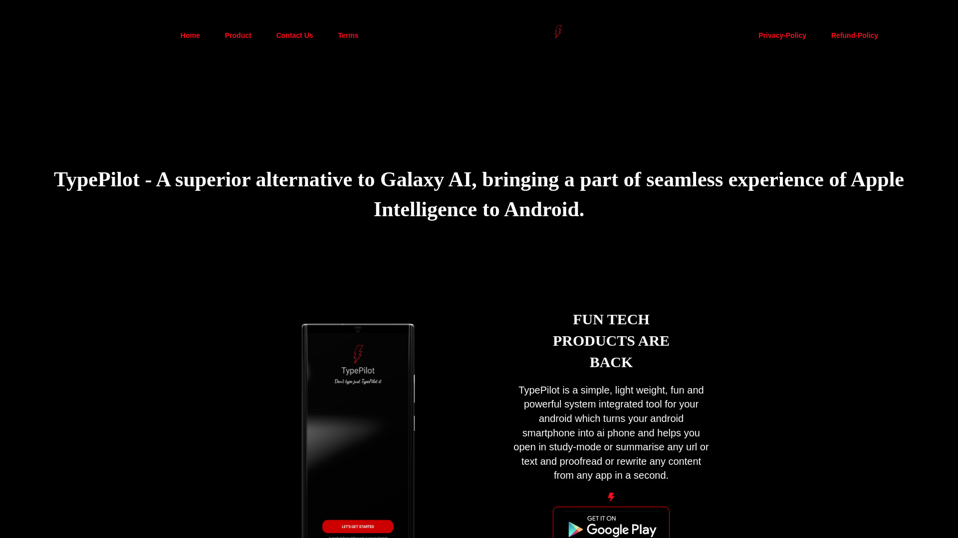TypePilot screenshot