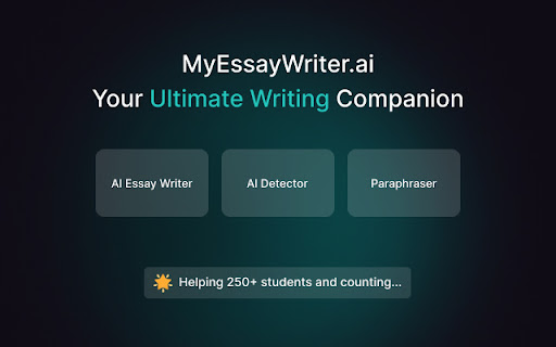 MyEssayWriter.AI screenshot