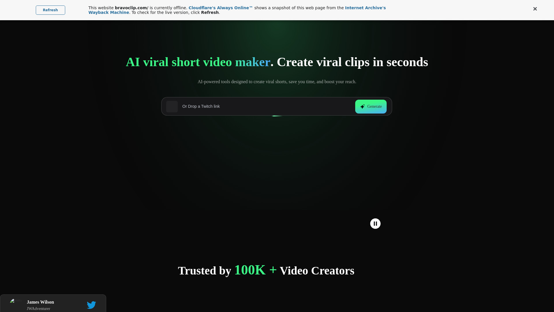 Bravoclip screenshot