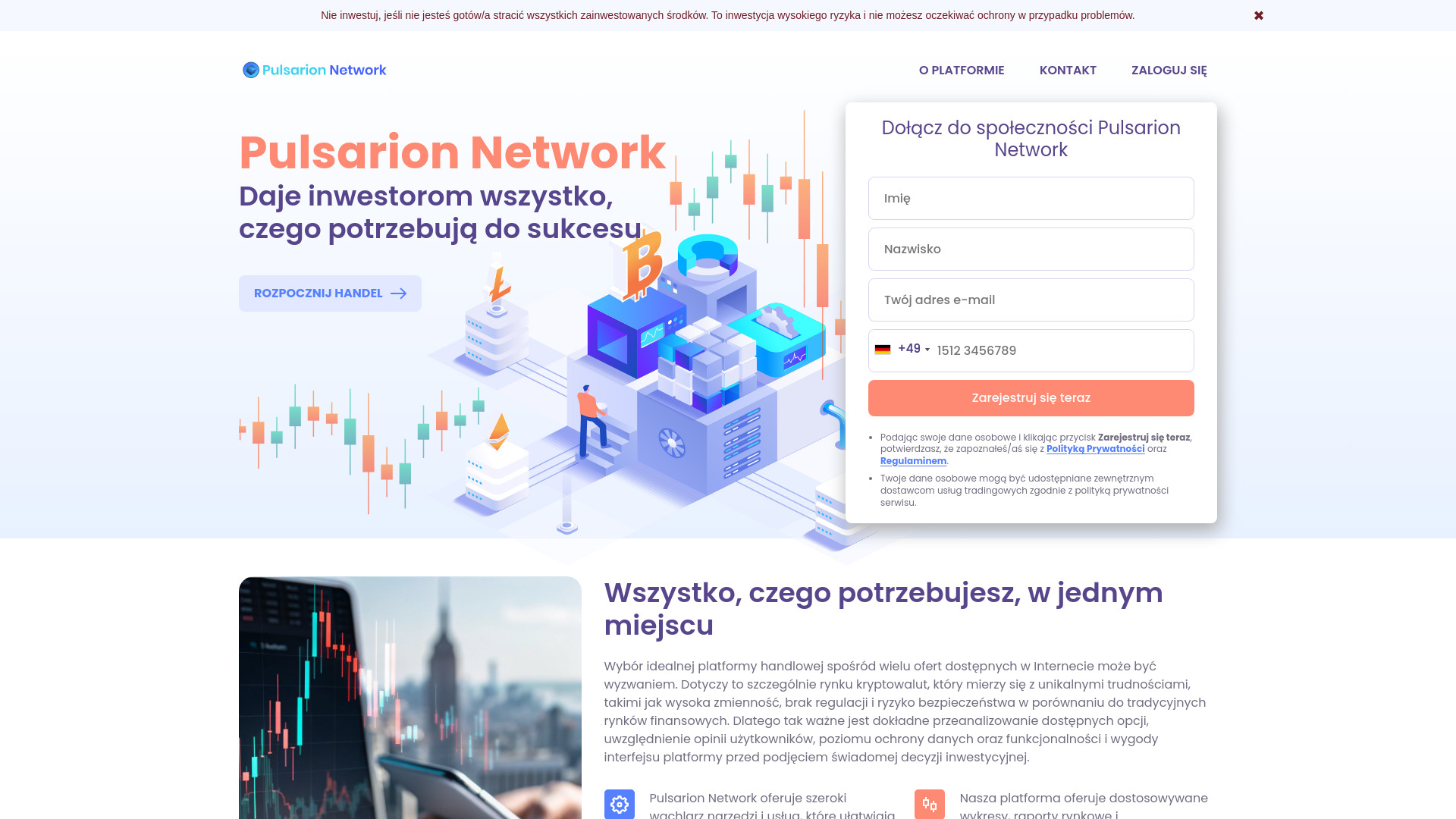Pulsarion Network™ screenshot