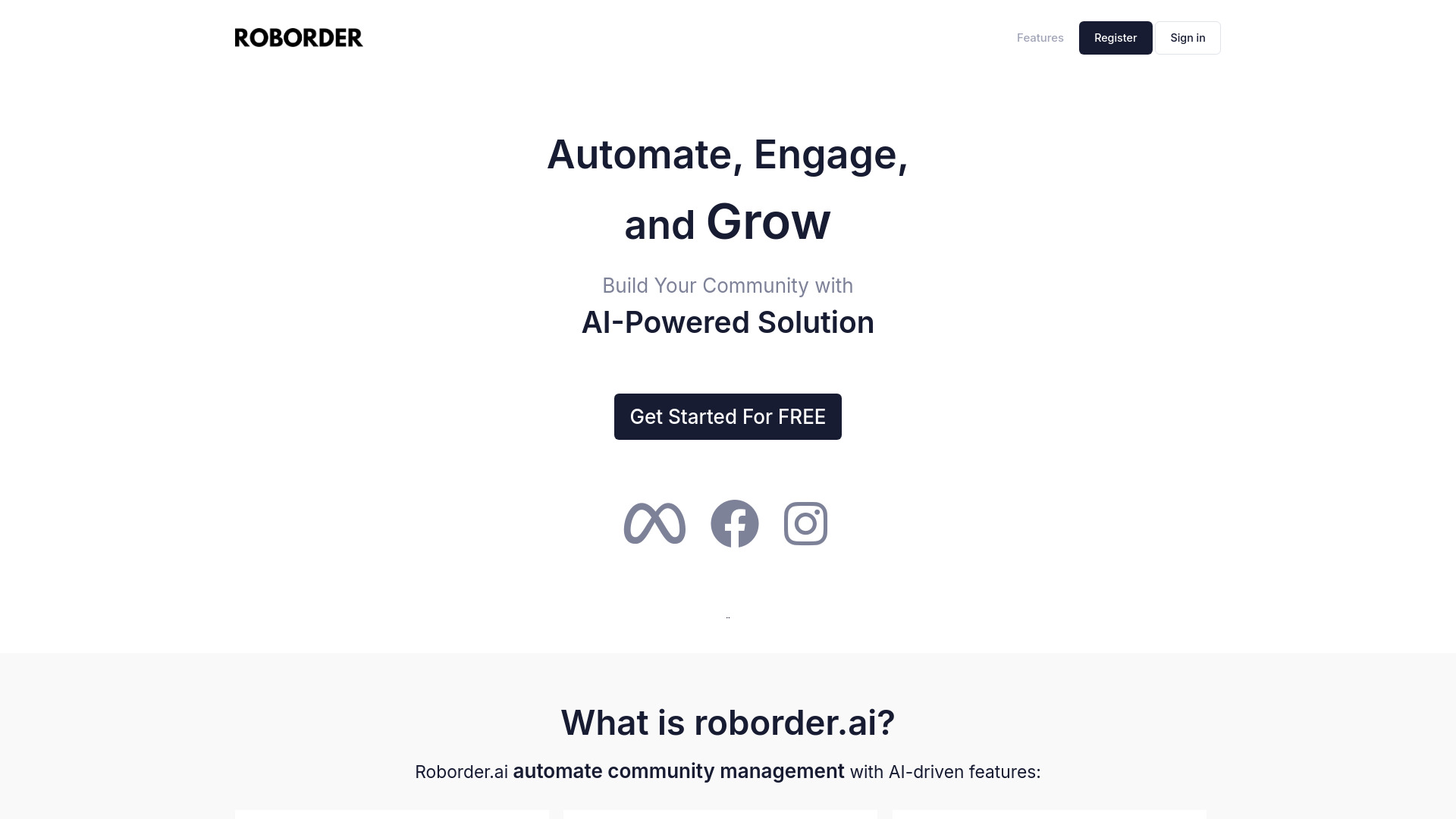 Roborder screenshot