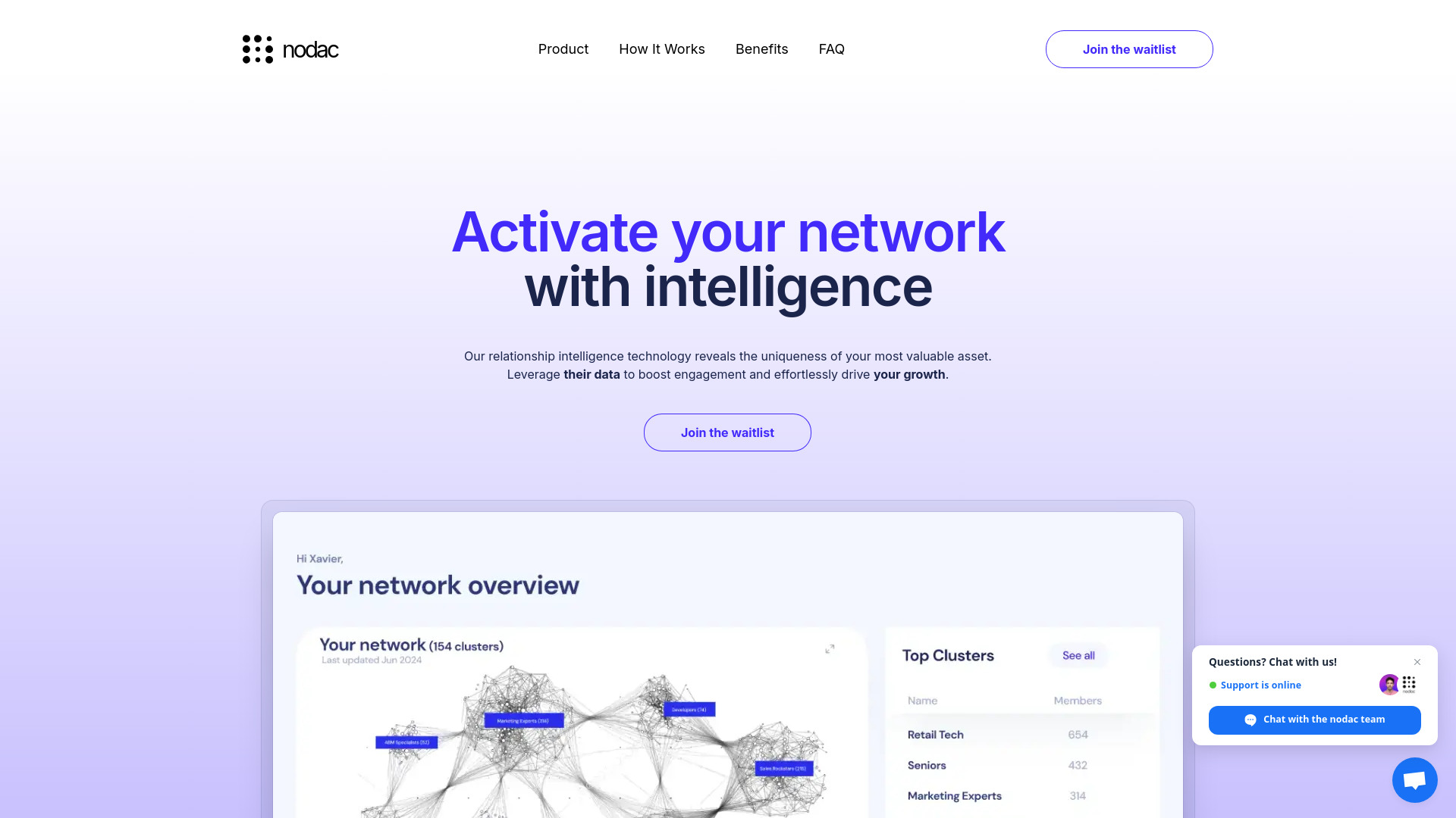 Nodac Intel screenshot