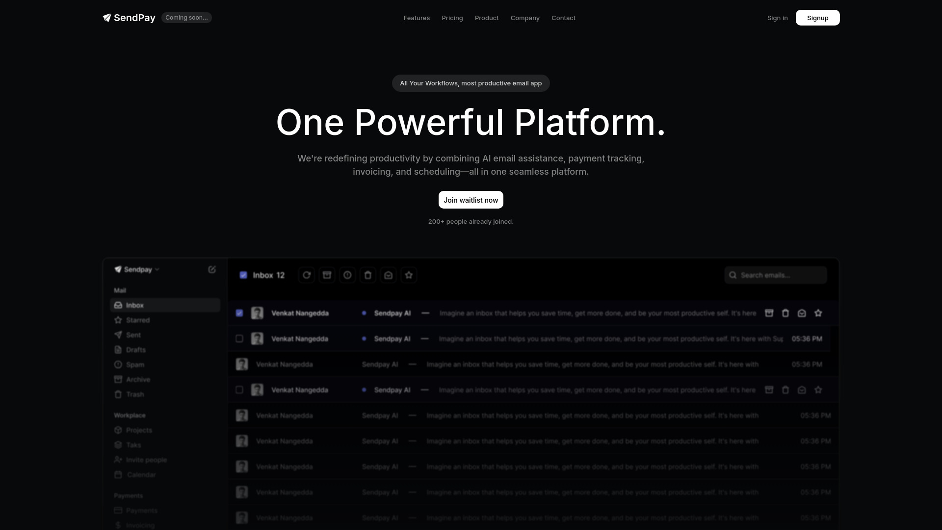 SendPay screenshot