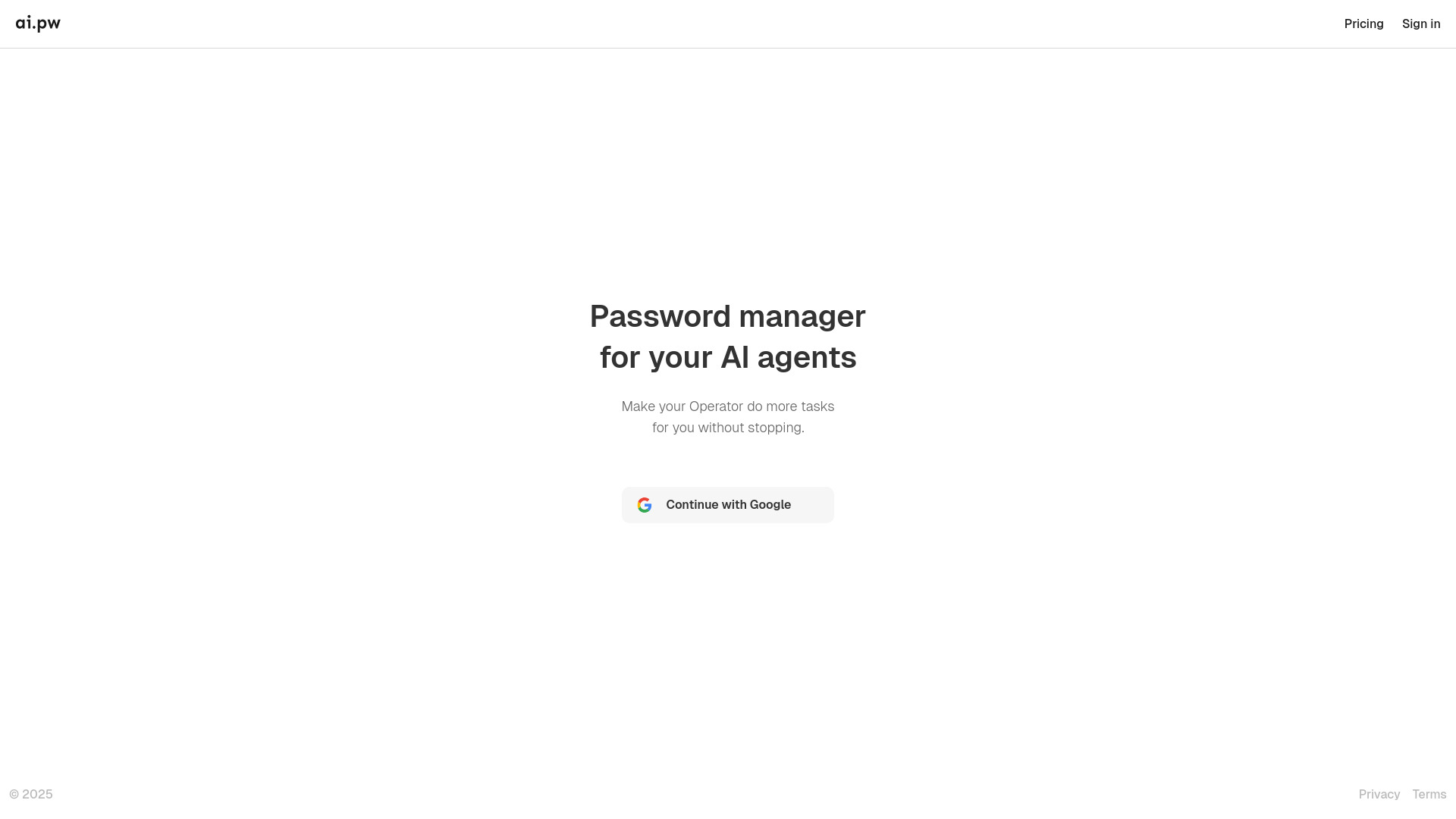 ai.pw screenshot