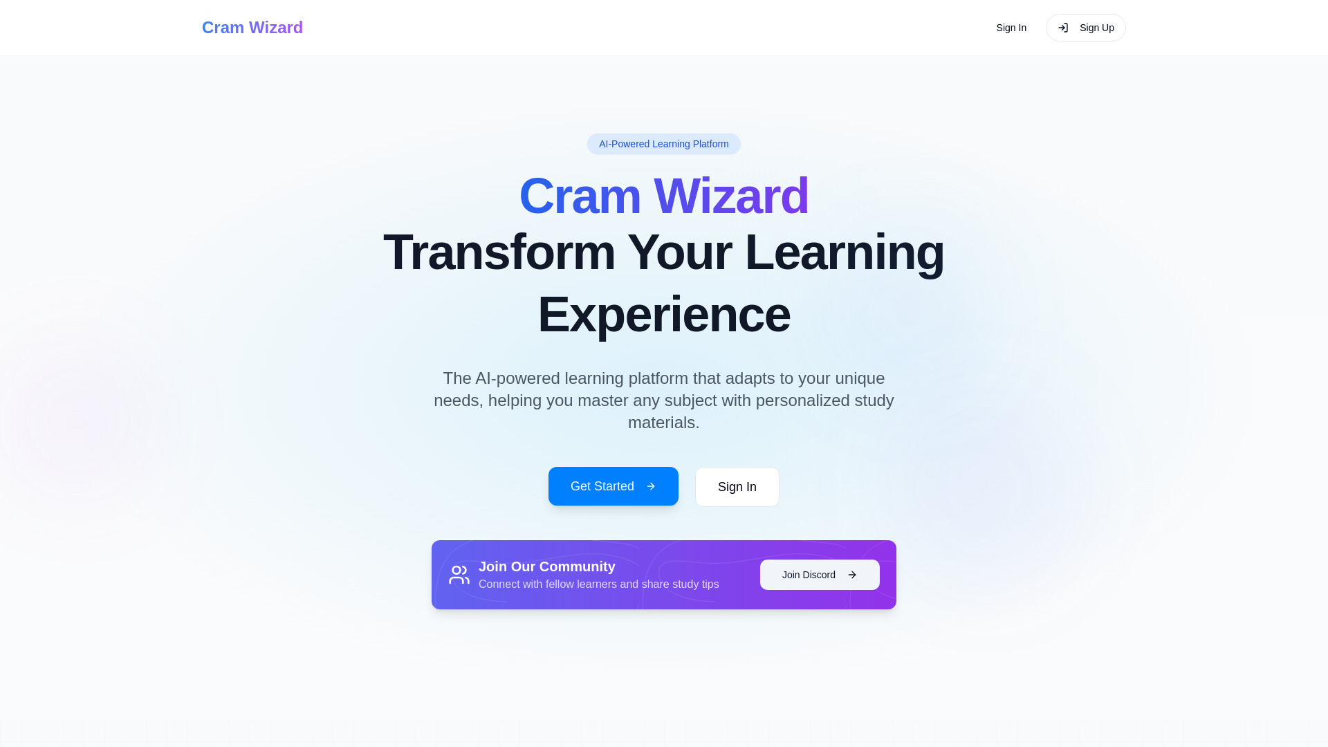 Cram Wizard screenshot