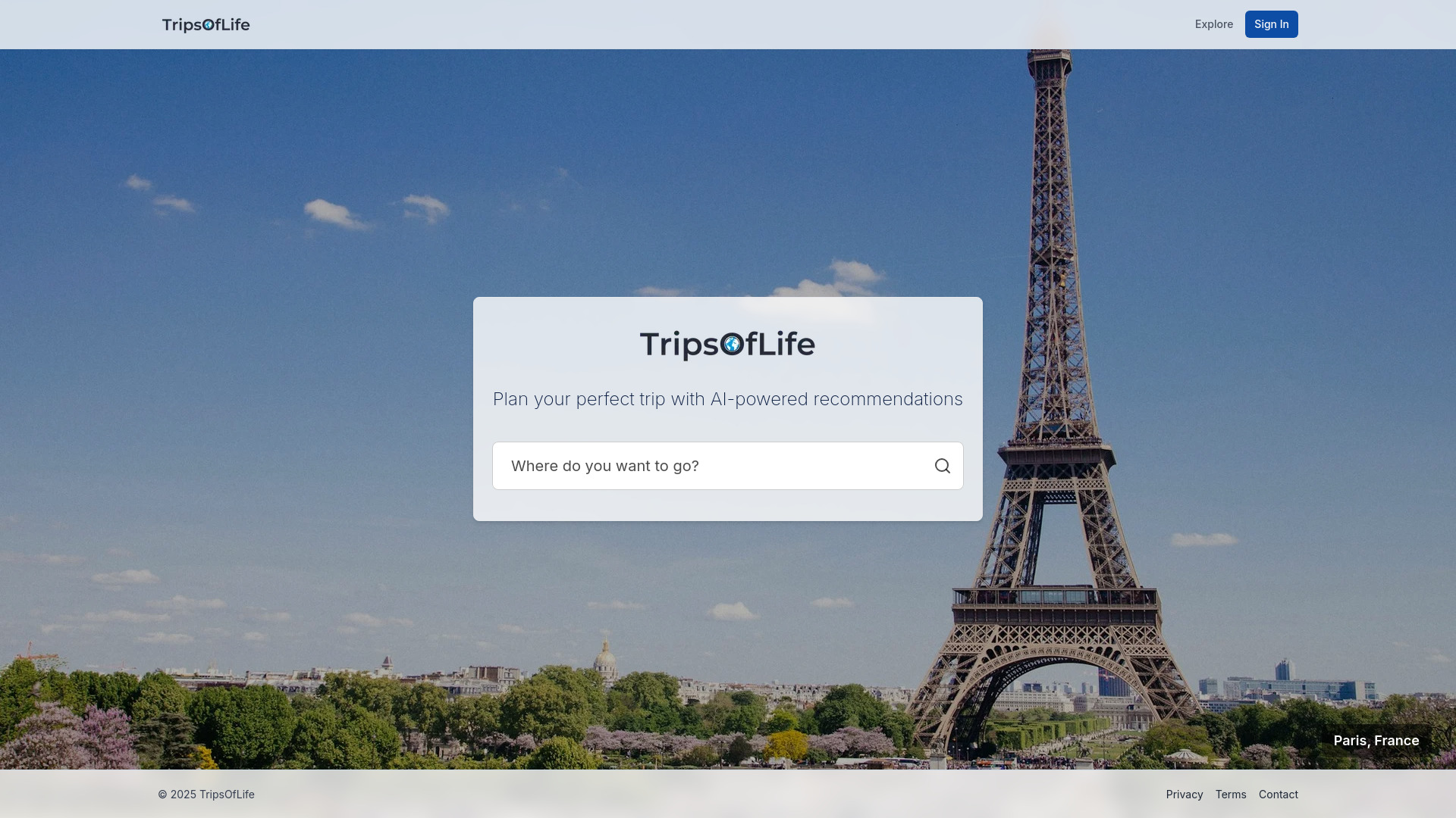 TripsOfLife screenshot